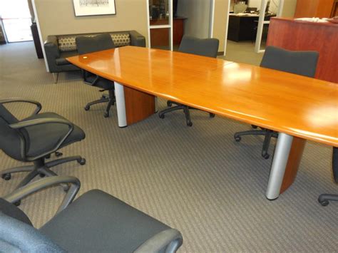 10 foot conference table with data ports